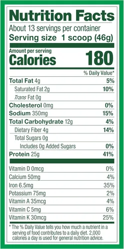 Miniatura 4 de Vega Proteína y Proteína de Verduras en Polvo, Vainilla - 20g de Proteína a Base de Plantas Plus Vegetales, Vegana, Sin OGM, Proteína de Guisante