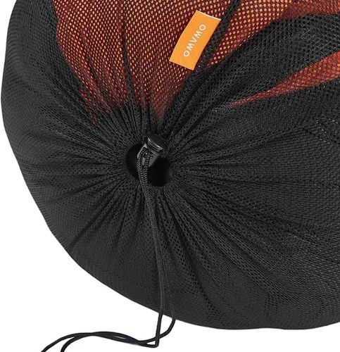 Miniatura 5 de 2 bolsas de dormir de malla de 100 litros, bolsa de almacenamiento de malla para lavandería, bolsa con cordón, malla de poliéster resistente al