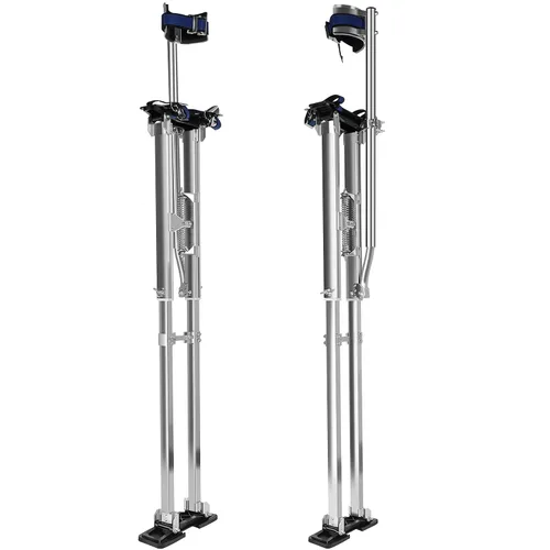 Miniatura 8 de Zancos de 15"-23" de Altura Ajustable de Aluminio para Adultos para Pintura de Techo Suspendido de Yeso, Pintor, Pintura de Pared Exterior y Recorte