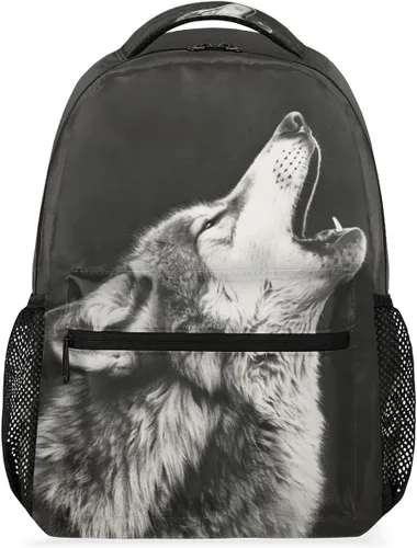 Miniatura 30 de Pardick Mochilas de calavera de Halloween para niños y niñas, divertidas y ligeras de 16 pulgadas, mochila escolar para laptop, mochila