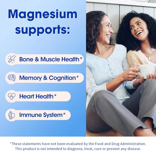 Miniatura 3 de iMATCHME Bisglicinato de magnesio 100%, suplemento de magnesio que ayuda al sueño y la calma, saludable para el corazón, músculos y huesos, máxima