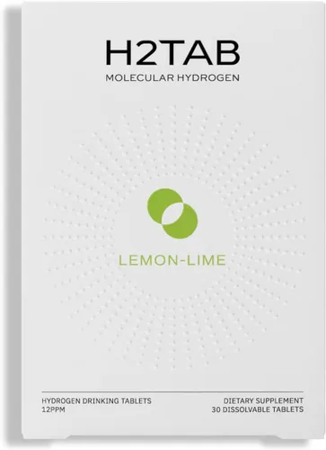 H2Tab Tabletas para beber agua de hidrógeno molecular, 12 PPM | Apoya la recuperación muscular, el metabolismo, la salud celular, cerebral y