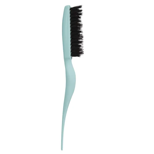 Cricket Amped Up - Cepillo de pelo de goma para estilistas, mujeres y hombres, ideal para peinar bordes, cerdas de nailon y jabalí, Blueberry Bash