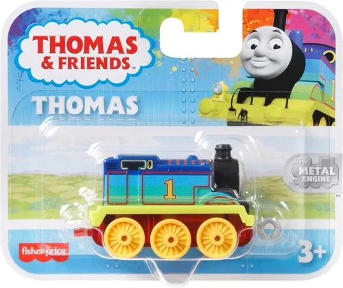 Miniatura 6 de Thomas & Friends Fisher-Price GYV69 Rainbow Thomas - Motor de tren para niños en edad preescolar a partir de 3 años, rojo, 1.8 in*1.2 in*3.1 in