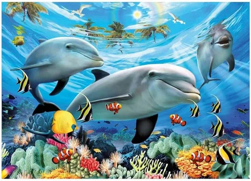 Miniatura 3 de Ravensburger Caribbean Smile - Rompecabezas de 60 piezas para niños, diseño de pieza único, superficie antirreflejos, desarrollo de habilidades