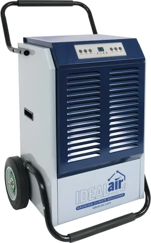 Ideal-Air Pro Series Deshumidificador 180 Pint - Grado comercial, para talleres e invernaderos