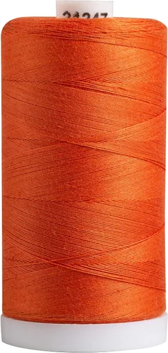 Miniatura 58 de Connecting Threads Hilo de coser 100% algodón, carrete de 1200 yardas (azul almirante)