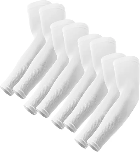 Miniatura 42 de Mangas de compresión de enfriamiento para hombres y mujeres, con protección solar UV UPF 50, paquete múltiple, mangas protectoras de brazos