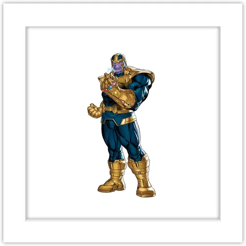 Miniatura 11 de Trends International Gallery Pops Marvel Comics Avengers - Póster de pared de Thanos, 12 x 12 pulgadas, versión enmarcada en negro