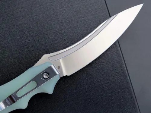 Miniatura 4 de Eafengrow EF951 Cuchillo plegable, hoja D2 y mango G10 con bloqueo de forro de rodamiento de bolas, cuchillo de bolsillo EDC para supervivencia