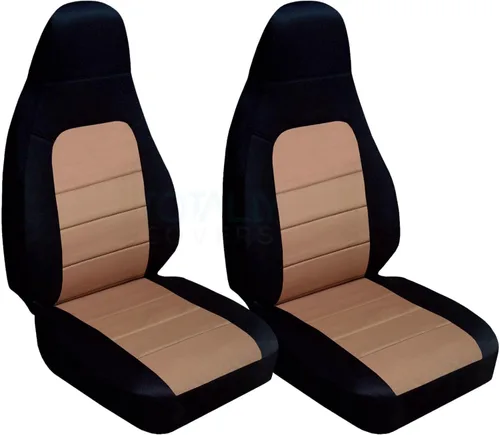 Miniatura 13 de Totally Covers Compatible con Mazda MX-5 Miata 2001-2005 Fundas de Asientos: Negro (22 Colores) Bucket