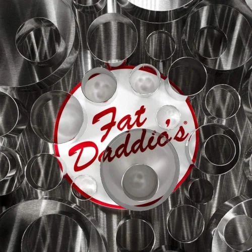 Miniatura 4 de Lumintrail Fat Daddios - Anillo redondo de acero inoxidable para pasteles y pastelería, 5 x 2 pulgadas, soldado a mano y pulido suave, para hornear