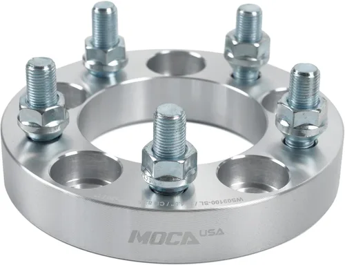 Miniatura 9 de MOCA - 2 espaciadores de rueda de 1.000 in, patrón de pernos de 0.197 x 4.500 in, buje para Jeep Cherokee/Liberty/Wrangler, 2007-2011 para Dodge