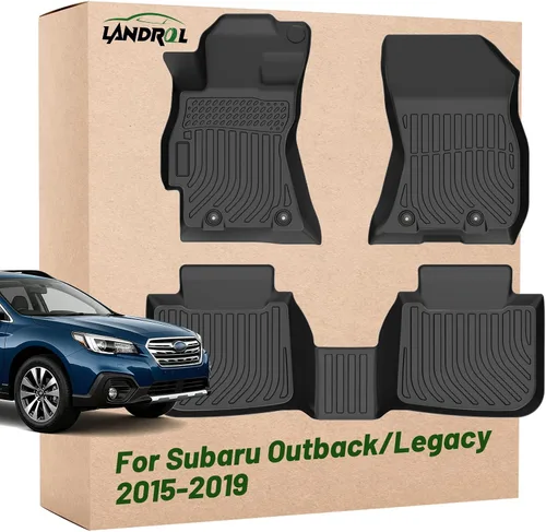 Miniatura 11 de Tapetes de Suelo para Automóvil Reemplazo para Subaru Impreza 2012-2016/ WRX & WRX STi 2015-2021/ Crosstrek 2016-2017/2013-2015 XV Crosstrek