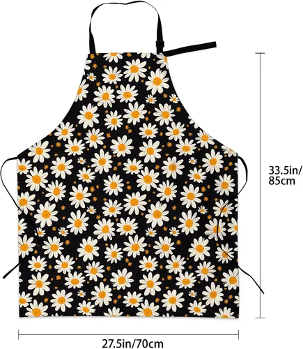 Miniatura 3 de Hermoso delantal de tortuga marina para mujeres y hombres, delantales de chef de cocina de tela Oxford Margarita72