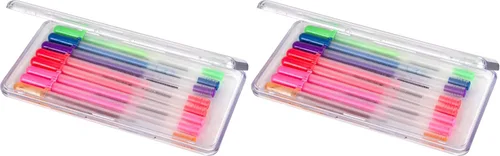 ArtBin 6902AG Slim Line - Caja para bolígrafos y lápices, pequeño organizador de arte y manualidades, [1] estuche de almacenamiento de plástico,