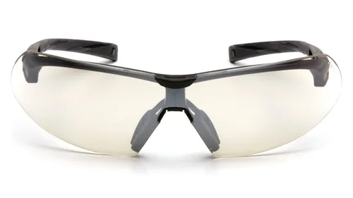 Miniatura 2 de Pyramex Onix - Gafas de seguridad, lentes de espejo para interiores y exteriores con marco negro