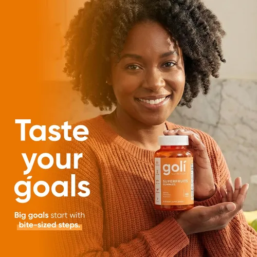 Miniatura 5 de Goli Nutrition - Gomita vitamínica SuperfRUITS de 60 quilates, con ingredientes potenciadores del colágeno. Radiar. Rejuvenecer. Refresca