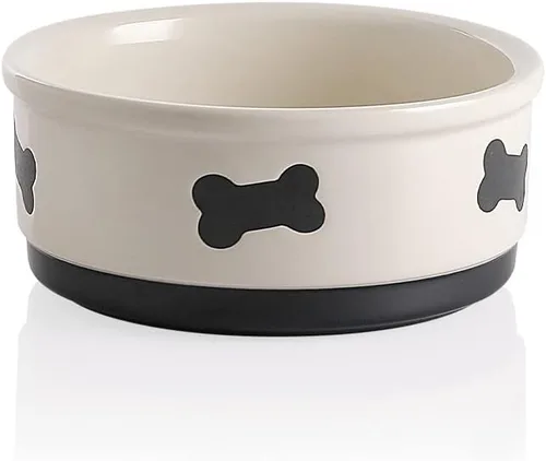 Miniatura 15 de Sweejar Cuencos de Cerámica para Perros, Plato de Comida para Perros Pequeños y Gatos, Cuenco de Porcelana Resistente para Mascotas para Comida