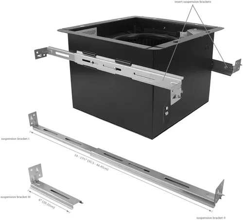 Miniatura 4 de BV Extractor de baño 200CFM - 2.0 Sones, cuello de conducto de 6 pulgadas, habitaciones de hasta 200 pies cuadrados Ventilador de ventilación