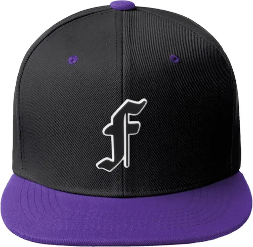 Miniatura 179 de Daxton Gorra clásica con visera de billete plano con letras del alfabeto inglés antiguo de la A a la Z