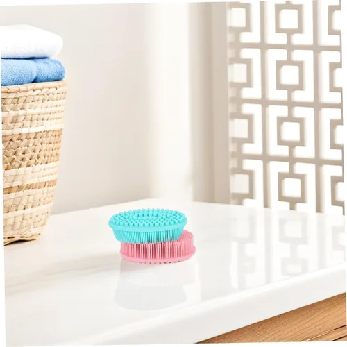 Miniatura 6 de Generic Depurador corporal de doble cara para baño, entrenamiento sensorial, herramienta exfoliante suave para adultos, promueve el desarrollo