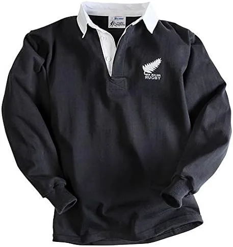 Miniatura 2 de Nueva Zelanda Old Style Rugby Jersey