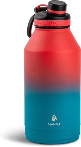 Miniatura 6 de Manna Saratoga - Botella de acero inoxidable con aislamiento de doble pared, 40 onzas, color baya degradado