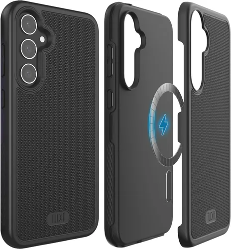 Miniatura 11 de TUDIA MergeGrip - Funda protectora para Samsung Galaxy S23 FE 2023, de doble capa, a prueba de golpes, grado militar, antideslizante, resistente
