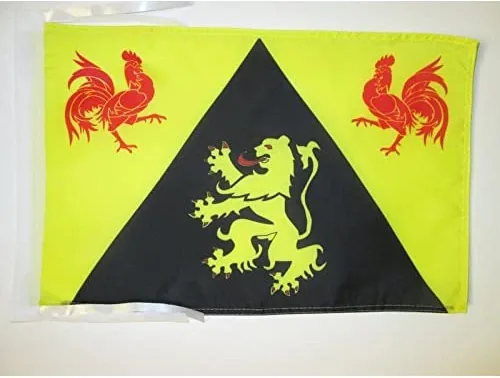 Miniatura 806 de Bandera de México AZ FLAG, 45.7 x 30.5 cm, con cordones - Pequeñas banderas mexicanas de 30 x 45 cm - Bandera de 45.7 x 30.5 cm