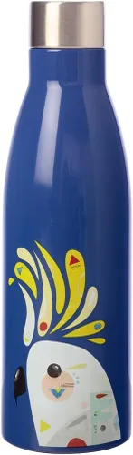 Miniatura 14 de Maxwell & Williams Pete Cromer - Botella de agua aislada, diseño de martín pescador azul, acero inoxidable sin BPA, 0.2 fl oz