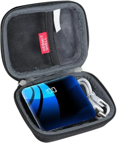Hermitshell Estuche de viaje rígido para cargador portátil T-CORE 10000mAh Power Bank Batería externa más pequeña (solo caso)