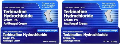 Miniatura 10 de TARO Crema antihongos de clorhidrato de terbinafina 1% - Crema para el pie de atleta de fuerza extra, alivia la picazón y el ardor, cura la mayoría
