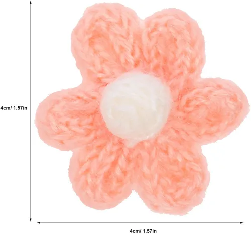 Miniatura 3 de EXCEART 10 parches de flores para planchar con bonitos bordados, para coser en flores, parches de bordado con apliques florales para ropa, bolsas