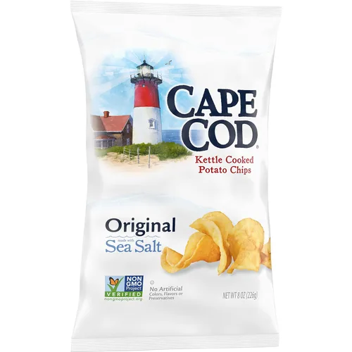 Miniatura 9 de Cape Cod Papas fritas, papas fritas cocidas en hervidor original, 8 onzas