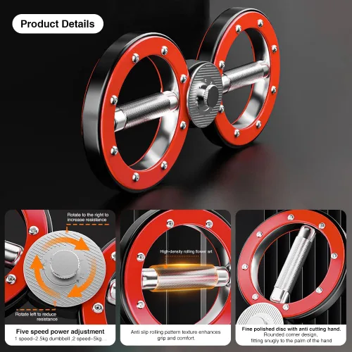 Miniatura 2 de Entrenador de Brazo de Velocidad de Boxeo Ajustable – Fortalecedor de Muñeca y Brazo para Gimnasio en Casa con Resistencia de Volante – Herramienta