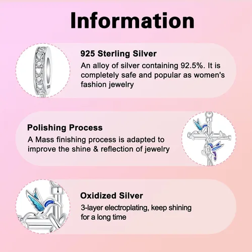 Miniatura 219 de Abalorios de plata de ley 925 con letras de la A ~ Z, para pulseras, collares, Día de San Valentín, Día de la Madre, joyería regalos para mujeres