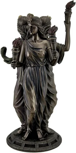 Miniatura 2 de Veronese Design - Estatua de triple diosa griega con acabado de bronce