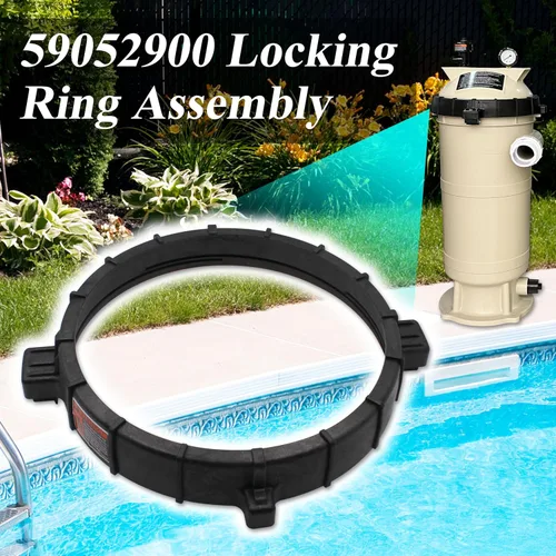 Miniatura 2 de 59052900 Conjunto de anillo de bloqueo compatible con filtros Clean & Clear, Warrior, Easy Clean y Clean & Clear Predator para piscina y spa