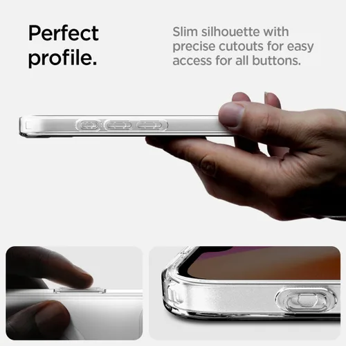 Miniatura 136 de Spigen Funda para iPhone 13 Mini, ultra híbrida MagFit [antiamarilleo] [compatible con Magsafe] - Transparente