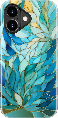 Miniatura 43 de LUHOURI Funda para iPhone 12 Mini, compatible con carga inalámbrica, doble capa, interior de silicona suave + carcasa exterior dura, bonito diseño