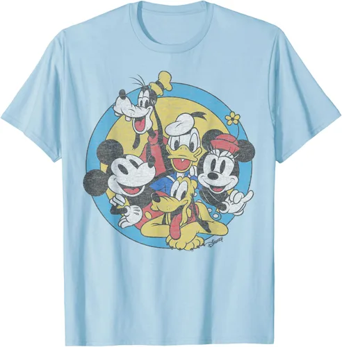 Miniatura 36 de Disney Camiseta retro de Mickey and Friends Group Shot