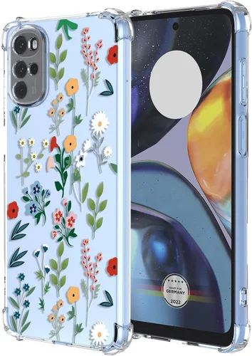 Miniatura 13 de Funda para Moto G Stylus 2021 4G Clear Flower Funda de teléfono TPU suave a prueba de golpes, antiarañazos, funda protectora para Motorola G Stylus