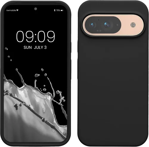 Miniatura 87 de kwmobile Funda Compatible con Google Pixel 6 Pro - Funda de Teléfono de Silicona TPU con Acabado Suave - Azul Caribe