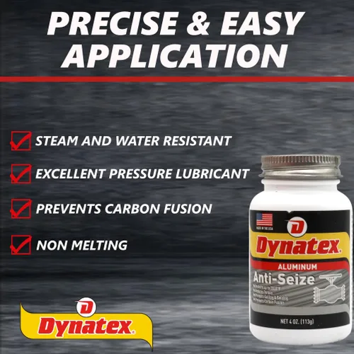Miniatura 8 de Dynatex Lata de aluminio antiagarrotamiento de 4 onzas, uso general, evita la corrosión por agallas, resistente al calor y a la presión, aluminio