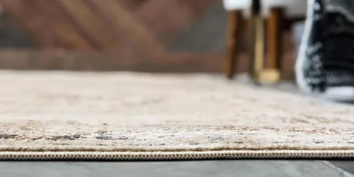 Miniatura 5 de Unique Loom Chateau Collection - Alfombra victoriana, texturizada, envejecida, vintage, tradicional, 3 x 13 pies, beige/marrón claro