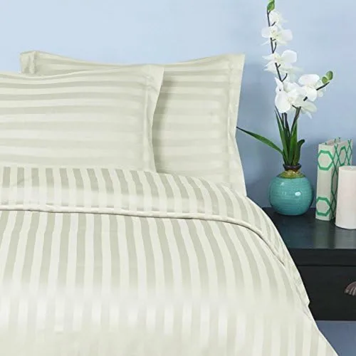 Miniatura 4 de ELEGANT COMFORT ® juego de sábanas de seda suave egipcia antiarruga y que no destiñe, de calidad de lujo de 1500 hilos, de 4 piezas, con bolsillo