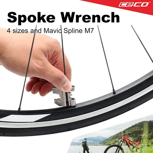 Miniatura 5 de CECO USA - Herramienta de bicicleta de 20 funciones con rompedor de cadena, multiherramienta para bicicleta, resistente, tamaño de bolsillo