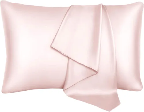 Miniatura 7 de BlueHills 22 Momme - Funda de almohada de seda 100% pura de morera natural suave de ambos lados para cabello y piel, cremallera oculta, paquete de 2