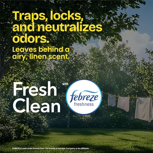 Miniatura 3 de Glad ForceFlex MaxStrength Bolsas de basura para cocina, 20 galones, Febreze Fresh Clean, 80 unidades (el paquete puede variar)